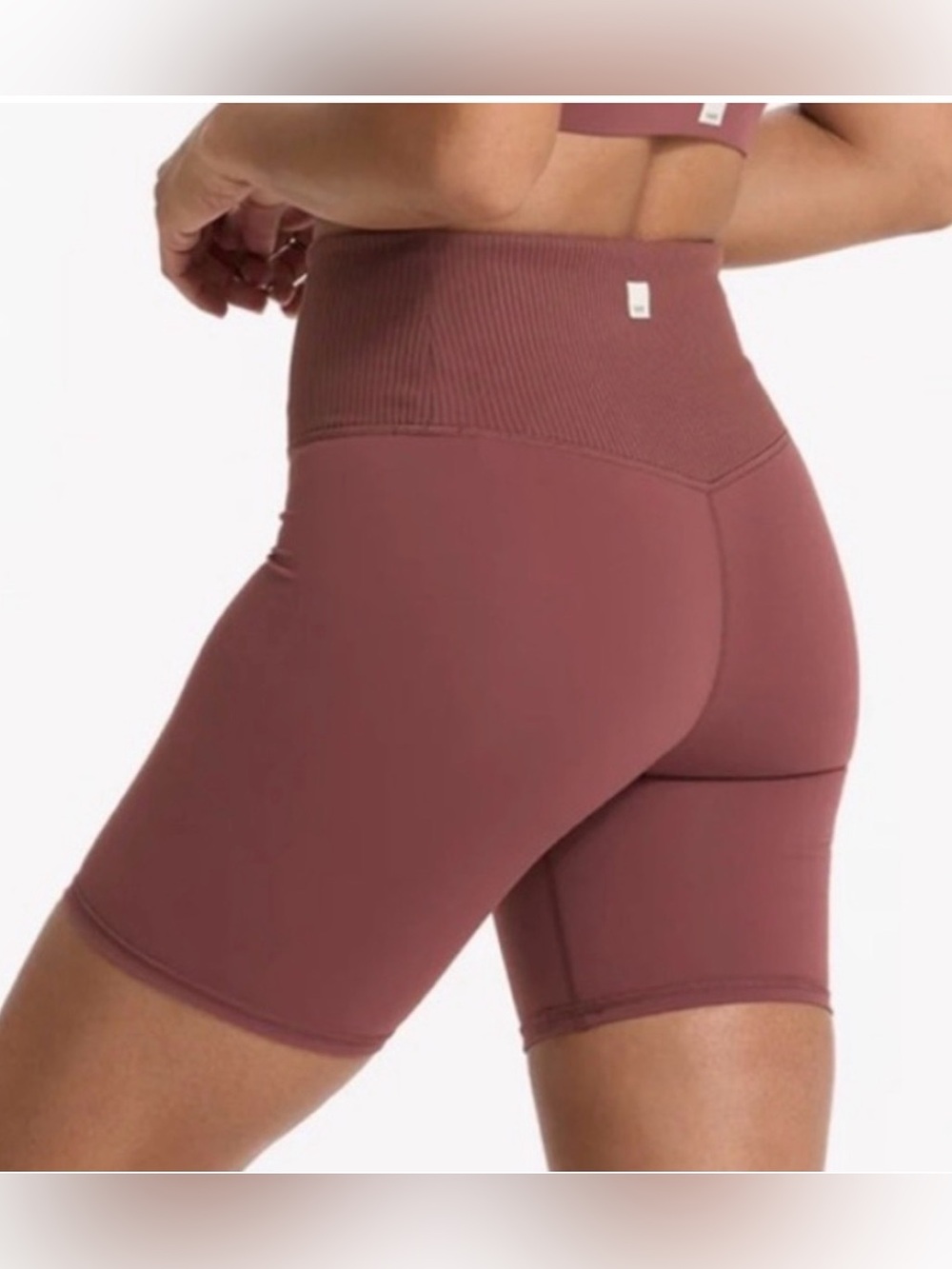 Vuori Women’s Rib Studio Shorts in Cedar Medium